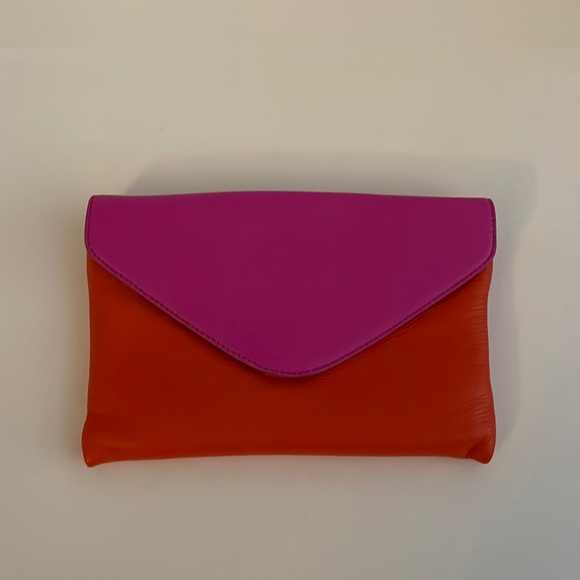 J Crew Invitation Color Block Clutch - NWT - Picture 1 of 5